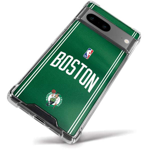 NBA Boston Celtics Jersey Google Pixel 8 Clear Case